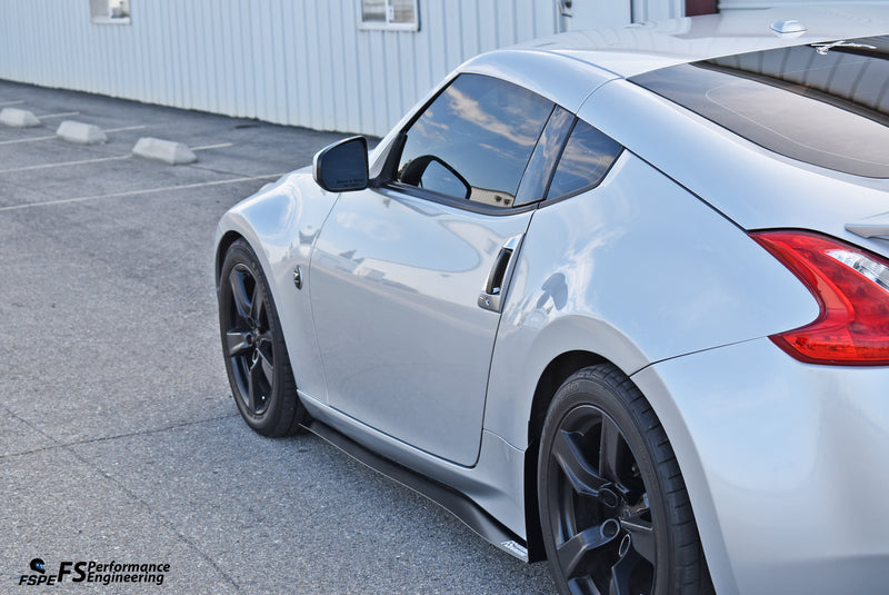 Load image into Gallery viewer, Nissan 370Z (2009-2019) Side Skirt Extensions V2 - FS Performance Engineering
