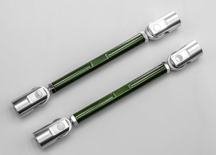 Adjustable Splitter Support Rods (PAIR) - Green - FSPE