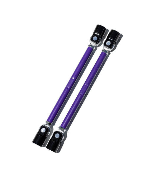 Adjustable Splitter Support Rods (PAIR) - Purple - FSPE