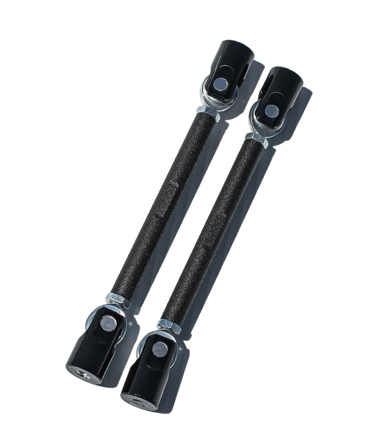 Load image into Gallery viewer, Adjustable Splitter Support Rods (PAIR) - Textured Black - FSPE
