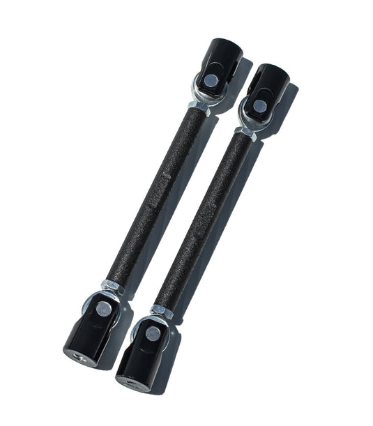 Adjustable Splitter Support Rods (PAIR) - Textured Black - FSPE