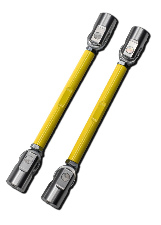 Adjustable Splitter Support Rods (PAIR) - YELLOW - FSPE