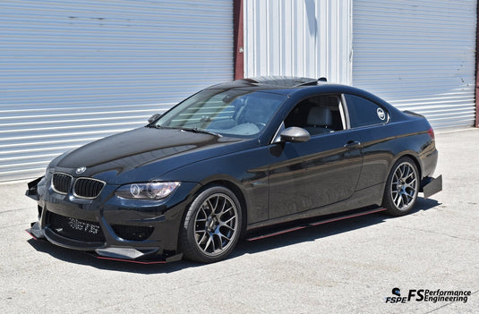 BMW 335i (E92) (2006-2012) Splitter Spats for Amuse Bumper - FSPE
