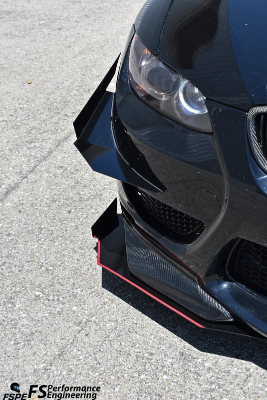 BMW 335i (E92) (2006-2012) Splitter Spats for Amuse Bumper - FSPE