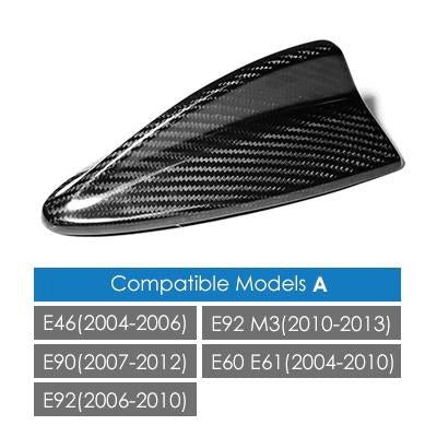 BMW E46 E60 E90 E92 F20 F30 F10 F34 G30 M2 F15 F16 Carbon Fiber Shark Fin Antenna - FSPE