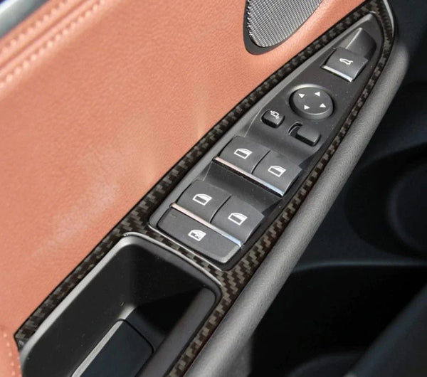BMW X5(F15) X6(F16) Carbon Fiber Window Surround Trim (2014-2017)