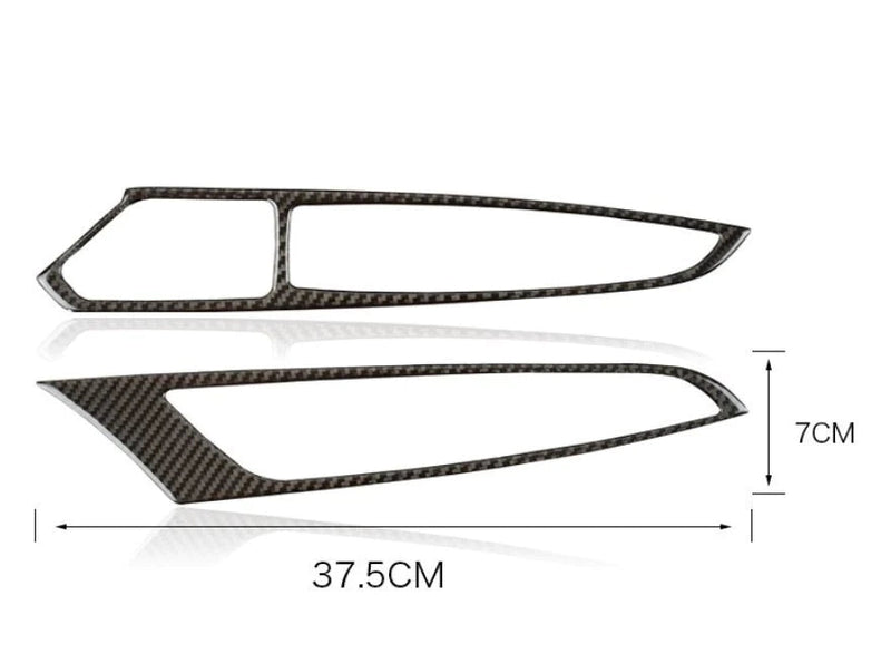 Load image into Gallery viewer, BMW F15 F16 X5 X6 (2014-2017) Carbon Fiber Window Surround Trim - FSPE
