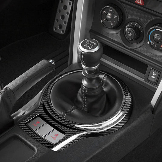 BRZ / Toyota 86 (2013-2020) Carbon Fiber Central Control Gear Shift Frame Cover - FSPE