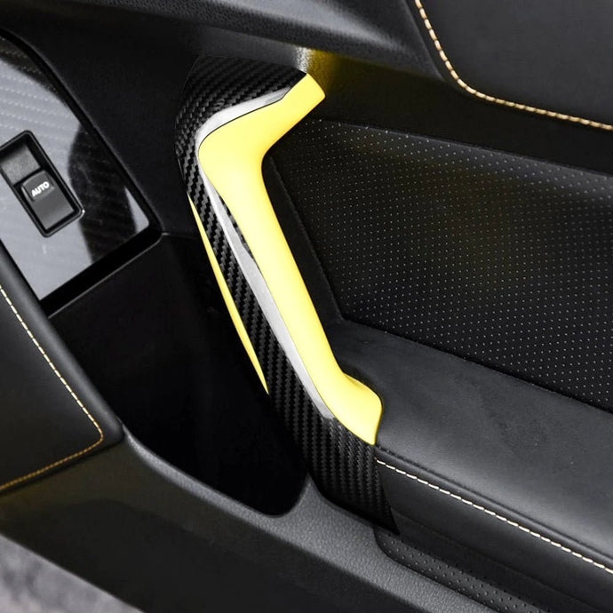 BRZ / Toyota 86 (2013-2020) Carbon Fiber Inner Door Handle Trims - FSPE