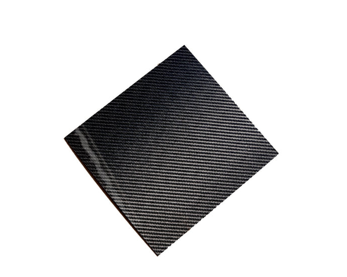 Carbon Fiber Scrap - 2.4mm Thick Single-Sided (Gloss) - FSPE