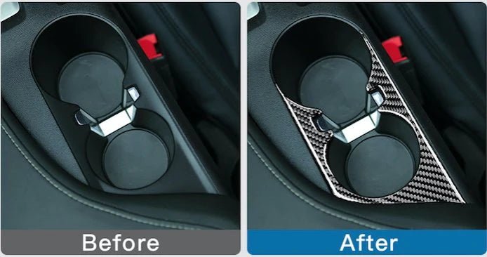 Load image into Gallery viewer, Chevrolet Camaro (2016-2021) Carbon Fiber Cup Holder Trim - FSPE

