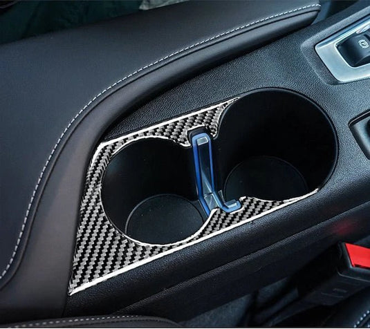 Chevrolet Camaro (2016-2021) Carbon Fiber Cup Holder Trim - FSPE