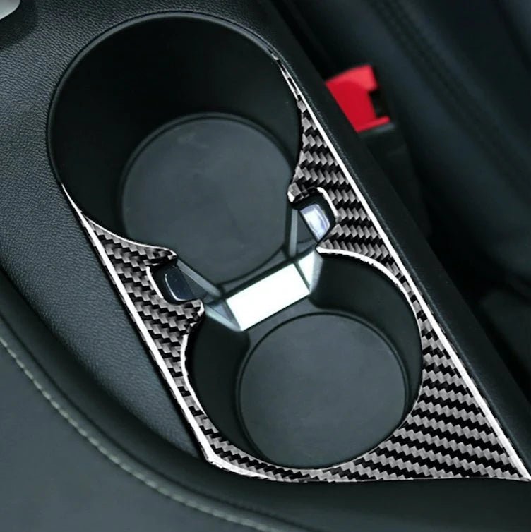Load image into Gallery viewer, Chevrolet Camaro (2016-2021) Carbon Fiber Cup Holder Trim - FSPE
