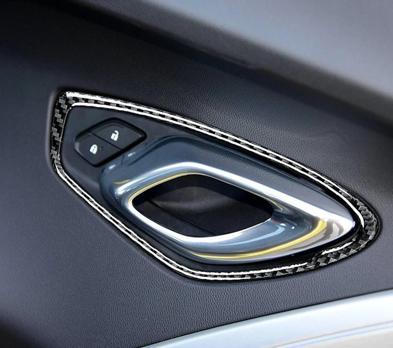 Load image into Gallery viewer, Chevrolet Camaro (2016-2021) Carbon Fiber Door Surround Trims - FSPE
