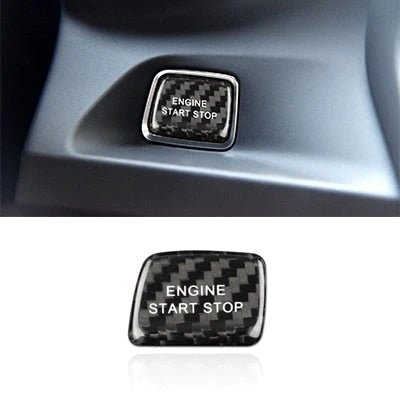 Load image into Gallery viewer, Chevrolet Camaro (2016-2021) Carbon Fiber Engine Start/Stop Button Trim - FSPE
