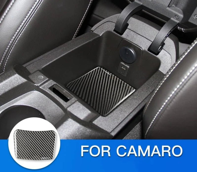 Chevrolet Camaro (2016-2021) Carbon Fiber Interior Storage Box Trim - FSPE
