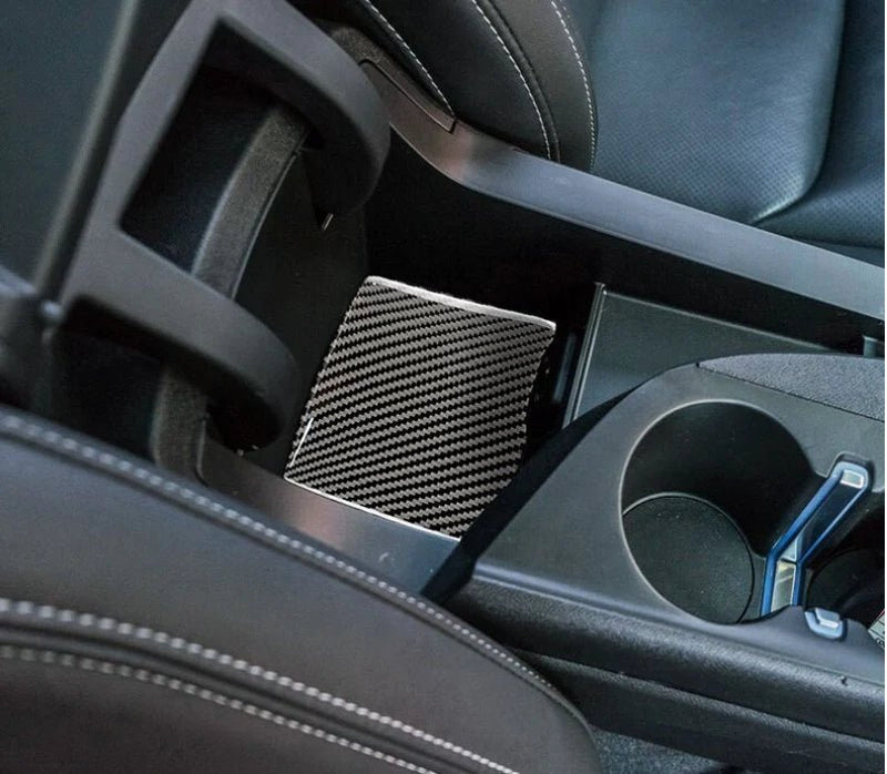 Load image into Gallery viewer, Chevrolet Camaro (2016-2021) Carbon Fiber Interior Storage Box Trim - FSPE
