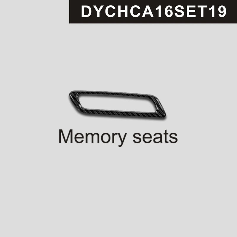 Load image into Gallery viewer, Chevrolet Camaro (2016-2021) Carbon Fiber Memory Seats Trim - FSPE
