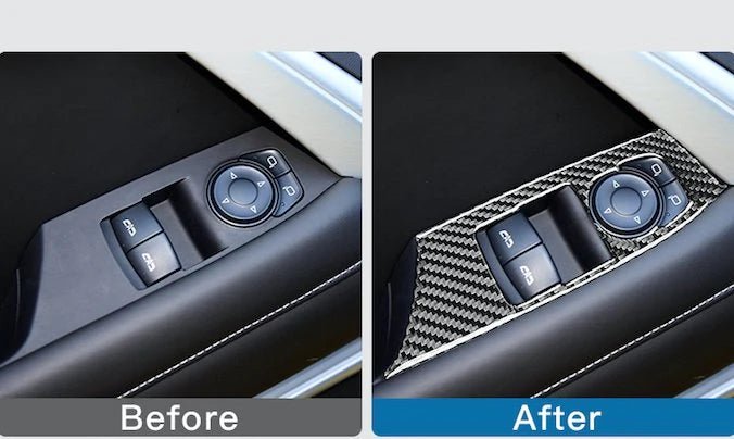 Load image into Gallery viewer, Chevrolet Camaro (2016-2021) Carbon Fiber Window Control Trims - FSPE
