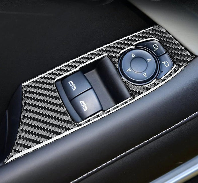 Chevrolet Camaro (2016-2021) Carbon Fiber Window Control Trims - FSPE