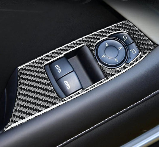 Chevrolet Camaro (2016-2021) Carbon Fiber Window Control Trims - FSPE