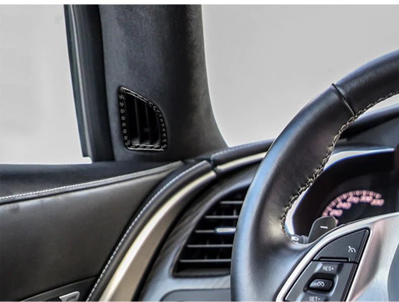 Load image into Gallery viewer, Chevrolet Corvette (2014-2019) Carbon Fiber Side Air Vent Trim - FSPE
