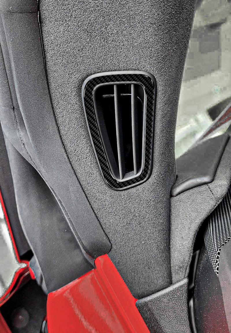 Load image into Gallery viewer, Chevrolet Corvette (2020-2023) Carbon Fiber Upper Vents Trim - FSPE
