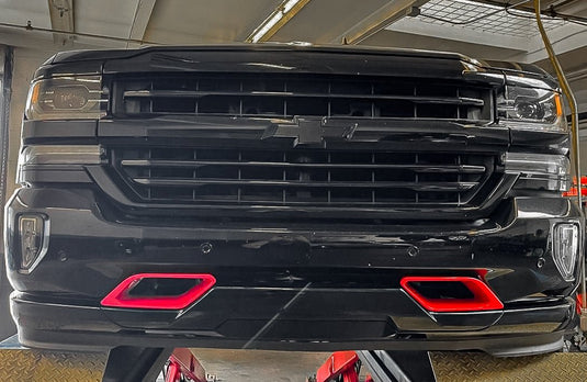 Chevrolet Silverado (2016-2018) Hook Bezels by KD - FSPE