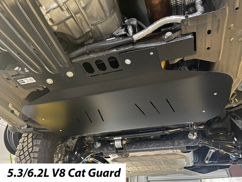 Load image into Gallery viewer, Chevrolet Silverado / GMC Sierra 1500 Catalytic Converter Guard (2019-2023) VERSION 1 - FSPE
