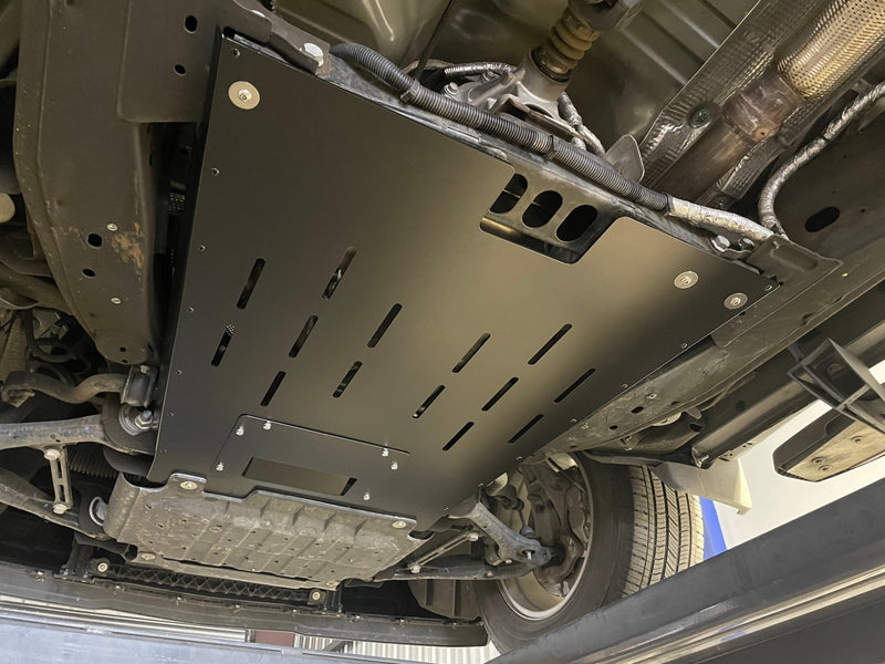 Load image into Gallery viewer, Chevrolet Silverado / GMC Sierra 1500 Catalytic Converter Guard (2019-2023) VERSION 2 - FSPE
