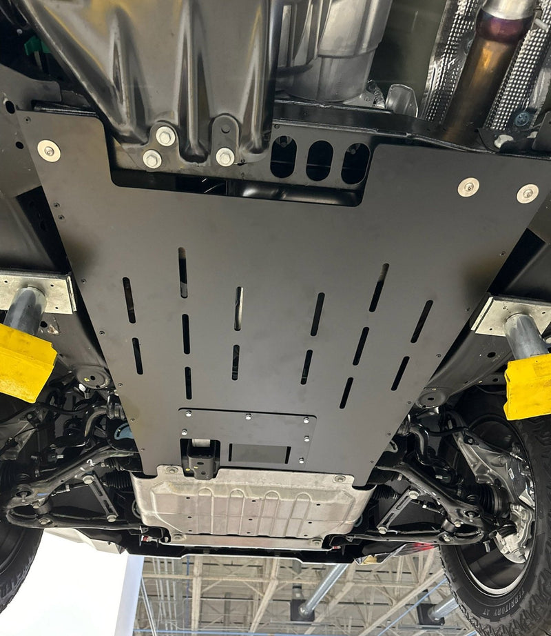 Load image into Gallery viewer, Chevrolet Silverado / GMC Sierra 1500 Catalytic Converter Guard (2019-2024) VERSION 2 - FSPE
