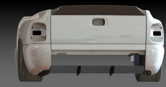 Chevrolet Silverado Stepside (1999-2006) Duck Bill by KD - FSPE