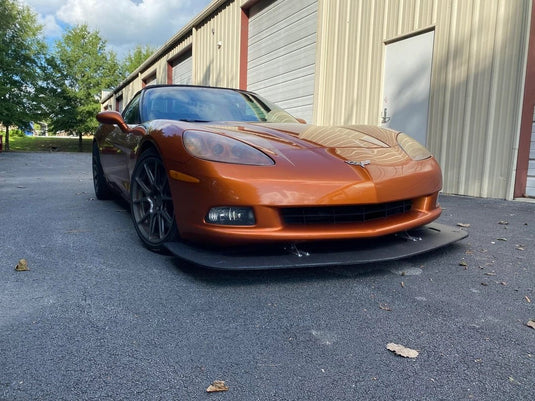Corvette C6 / Z06 Rocket Nose Splitter + Mounts (2005-2013) - FSPE