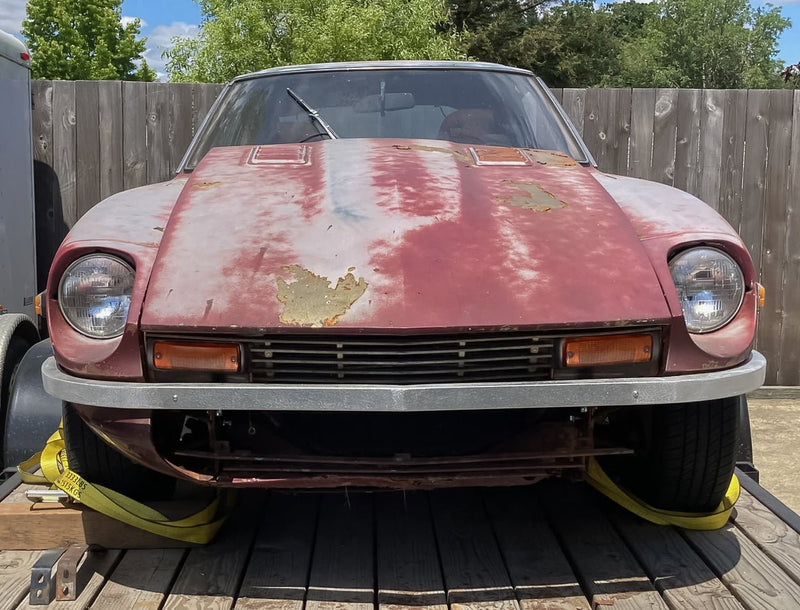 Load image into Gallery viewer, Datsun 240Z | 260Z | 280Z Aluminum Bumper by SKLRD - FSPE
