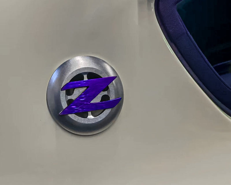 Load image into Gallery viewer, Datsun 240Z | 260Z | 280Z Billet Roof Pillar Emblems (pair) - FSPE
