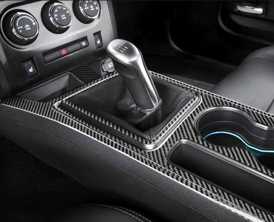 Dodge Challenger (2008-2014) Carbon Fiber Center Console Trim Kit - FSPE