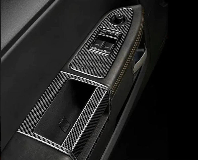Load image into Gallery viewer, Dodge Challenger (2008-2014) Carbon Fiber Full Door Trim Kit - FSPE
