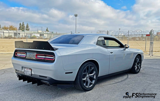 Dodge Challenger (2015-2023) 2-Layer Wicker Bill V2 - FSPE