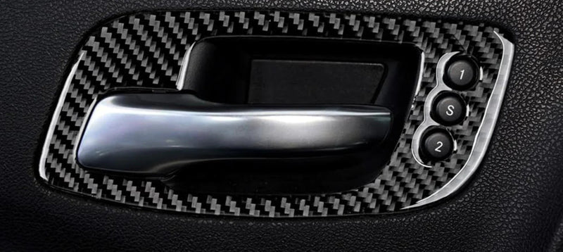 Load image into Gallery viewer, Dodge Challenger (2015-2023) Carbon Fiber Door Handle Trim - FSPE
