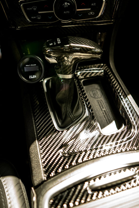 Dodge Challenger (2015-2023) Carbon Fiber Front/Rear Center Panels Trim Kit - FSPE