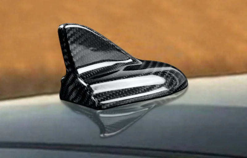 Load image into Gallery viewer, Dodge Challenger (2015-2023) Carbon Fiber Shark Fin Antenna Cover - FSPE
