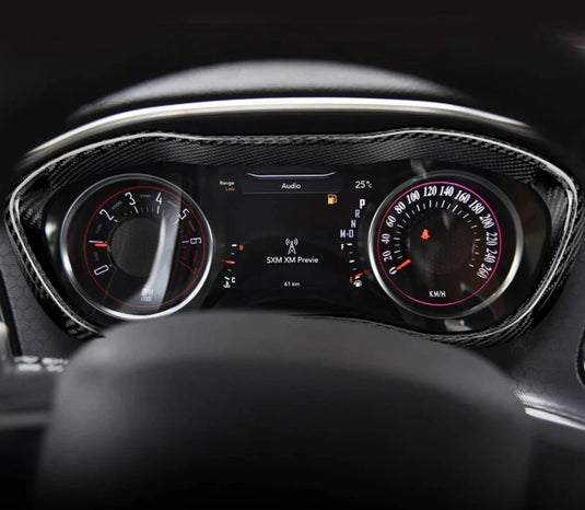 Dodge Challenger (2015-2023) Carbon Fiber Speedometer Insert - FSPE