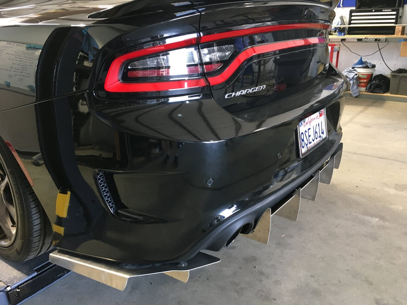 Load image into Gallery viewer, Dodge Charger (2015-2022) Rear Diffuser - FSPE
