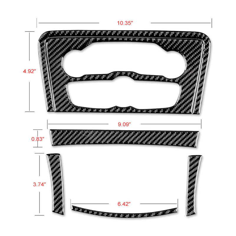 Load image into Gallery viewer, Dodge Charger (2015-2023) Carbon Fiber Multimedia Frame Trim Kit - FSPE
