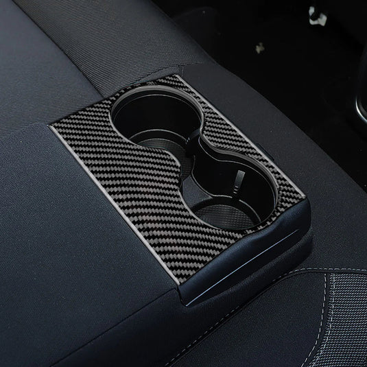 Dodge Charger (2015-2023) Carbon Fiber Rear Center Armrest Trim - FSPE