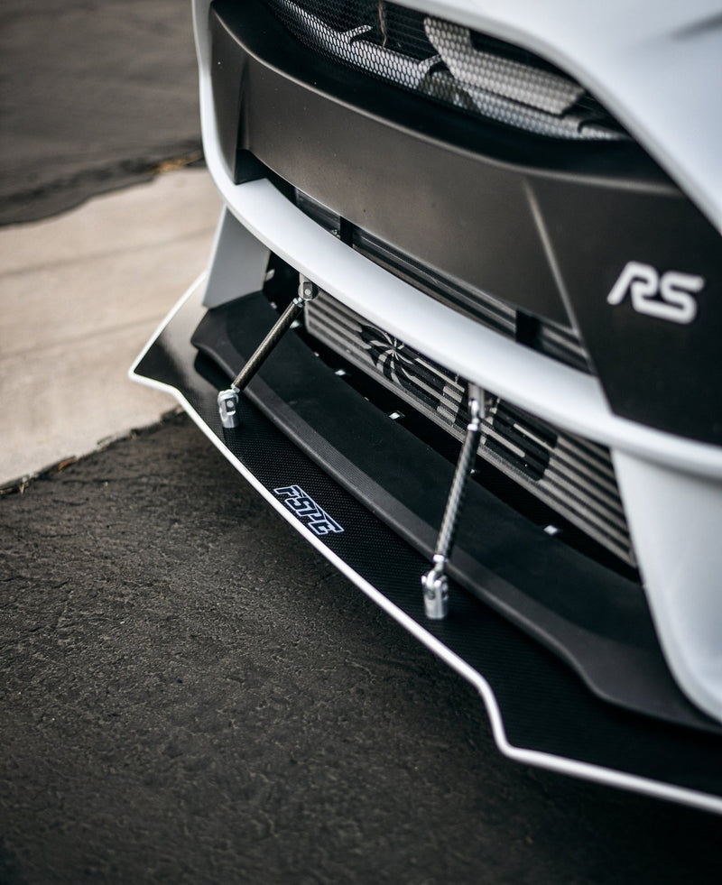 Load image into Gallery viewer, Ford Focus RS (2016-2018) PURE CARBON FIBER Front Splitter - FSPE
