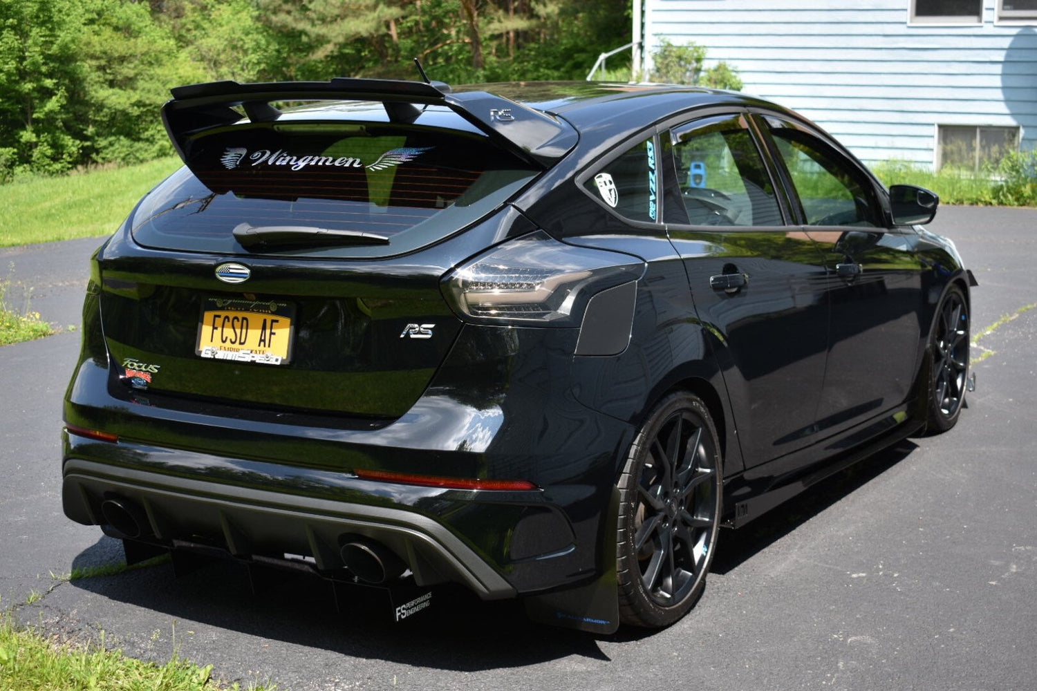 Ford Focus Rs Rear Diff Ford Focus RS (2016-2018) Rear Diffuser V1 – FSPE