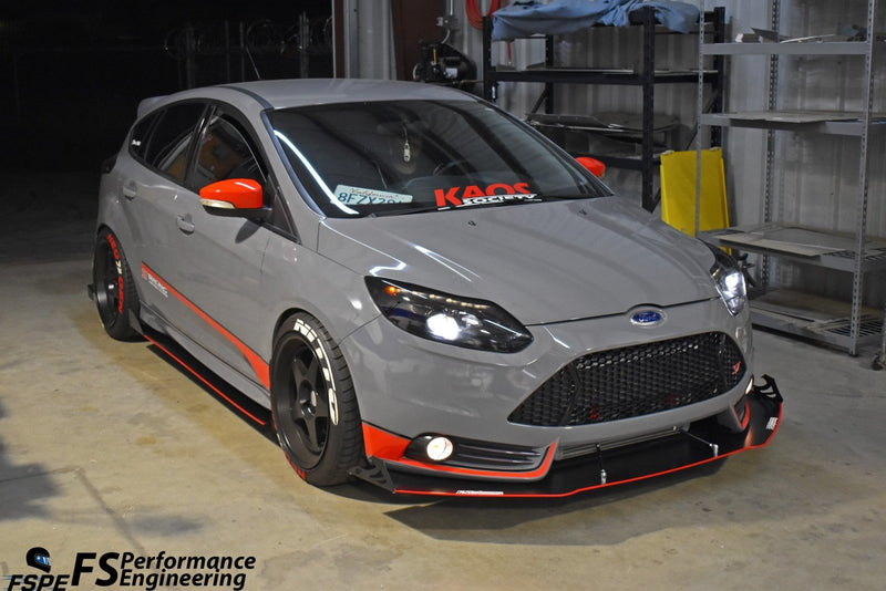 Load image into Gallery viewer, Ford Focus ST (2011-2014) Front Splitter V2 - FSPE

