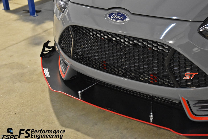 Load image into Gallery viewer, Ford Focus ST (2011-2014) Front Splitter V2 - FSPE
