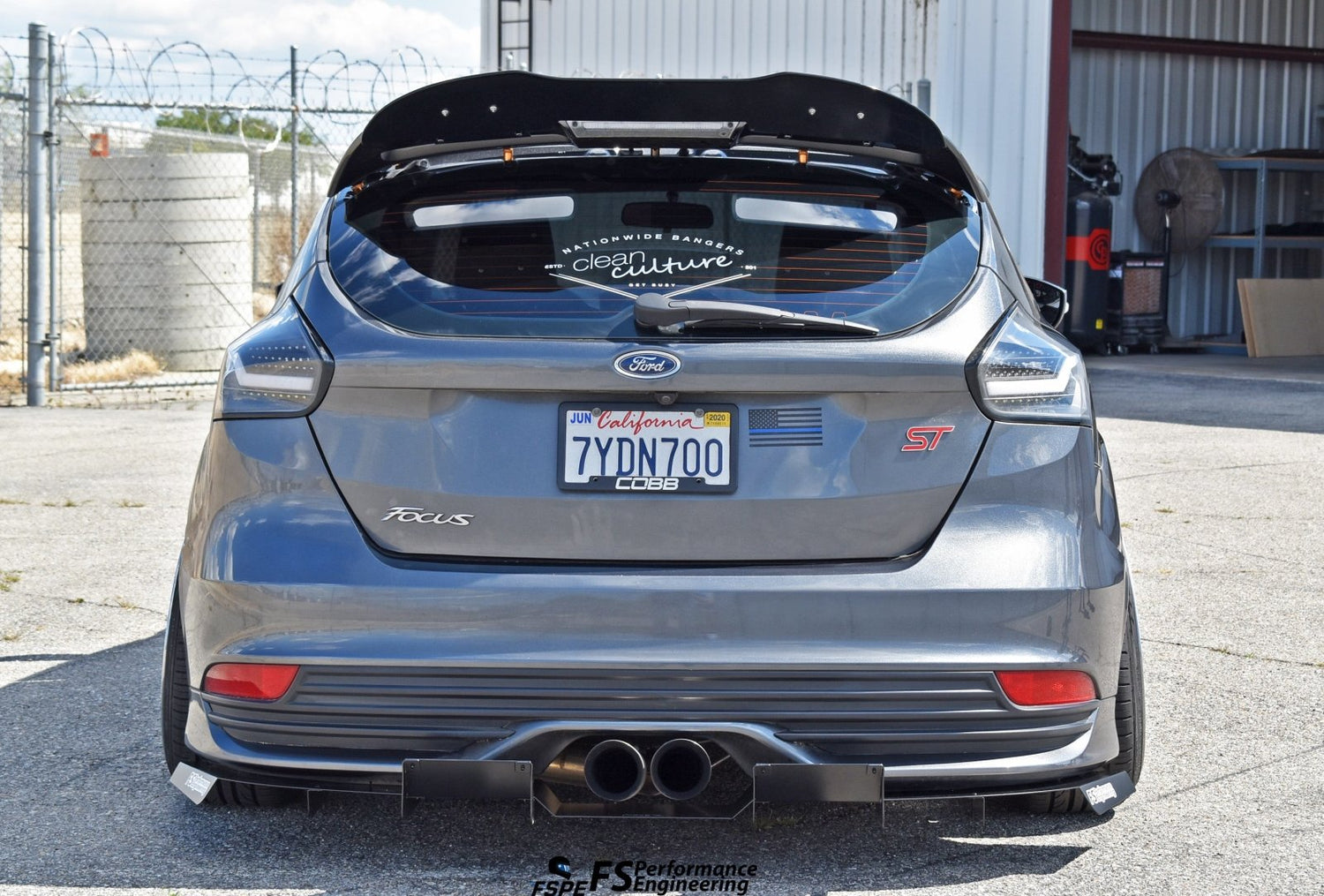 Ford Focus ST (2011-2018) Rear Diffuser V2 – FSPE